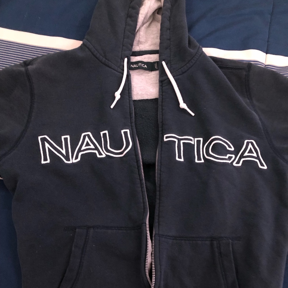 Navy blue náutica jacket